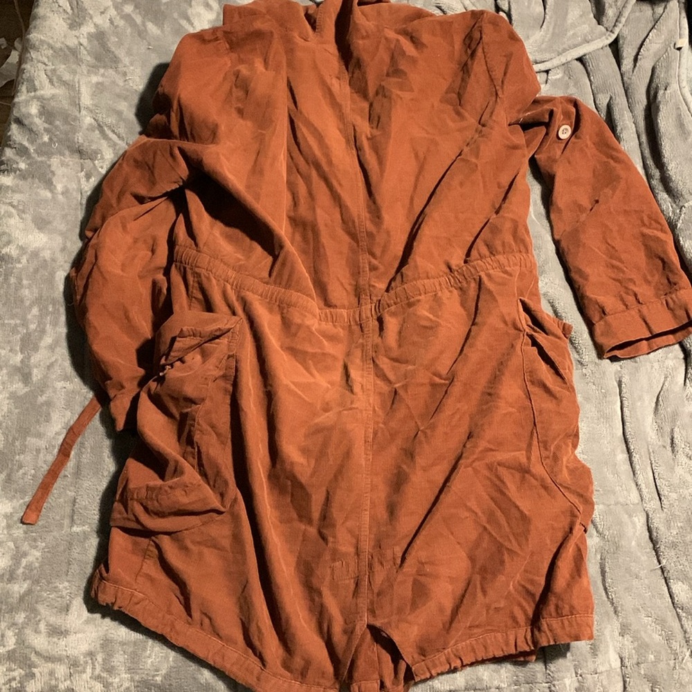 Free People Utility Jacket In Rust - Picture 6 of 6